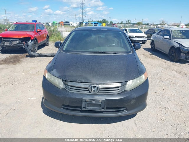 2012 Honda Civic Lx მანქანა იყიდება აუქციონზე, vin: 2HGFB2E4XCH023573, აუქციონის ნომერი: 12675440