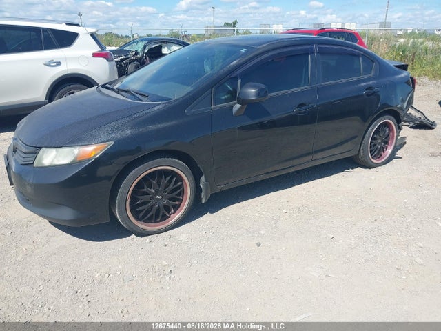 2012 Honda Civic Lx მანქანა იყიდება აუქციონზე, vin: 2HGFB2E4XCH023573, აუქციონის ნომერი: 12675440