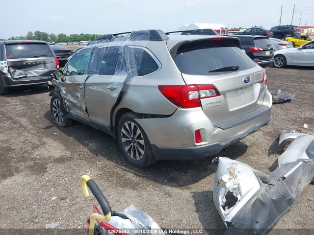 12675443 :رقم المزاد ، 4S4BSCNC9G3254561 vin ، 2016 Subaru Outback 2.5i Limited Package مزاد بيع
