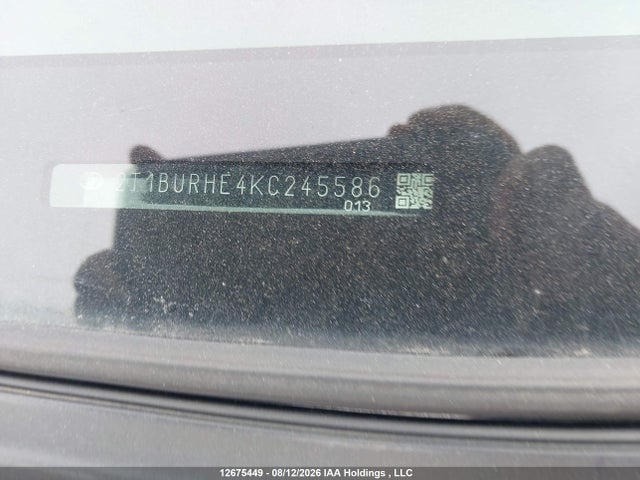 Toyota COROLLA LE 2019 2T1BURHE4KC245586 Image 16