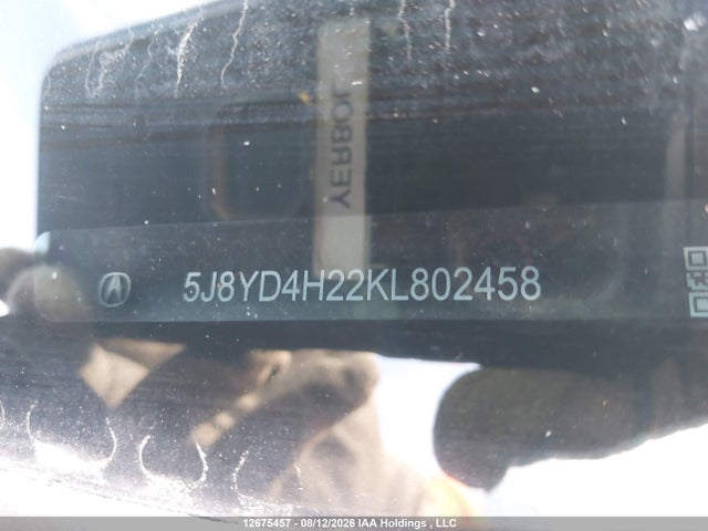 Acura MDX 2019 5J8YD4H22KL802458 Image 20