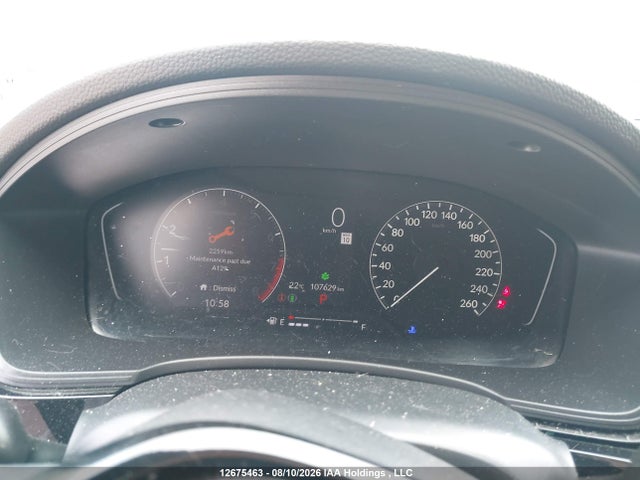 12675463 :رقم المزاد ، 2HGFE2F30NH106428 vin ، 2022 Honda Civic Ex 4dr مزاد بيع