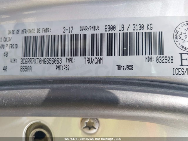 RAM 1500 St 2017 3C6RR7KT0HG696063 Image 18