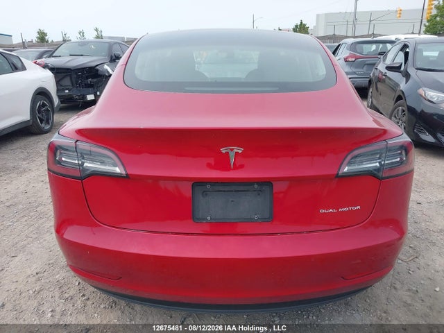 12675481 :رقم المزاد ، 5YJ3E1EB3LF789233 vin ، 2020 Tesla Model 3 Long Range مزاد بيع