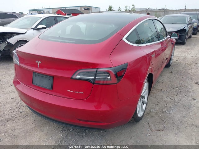 12675481 :رقم المزاد ، 5YJ3E1EB3LF789233 vin ، 2020 Tesla Model 3 Long Range مزاد بيع