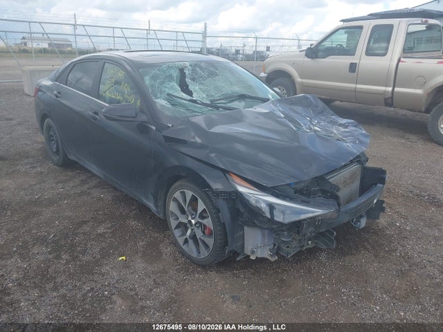 Продаж на аукціоні авто 2022 Hyundai Elantra Ultimate Ivt With Tech Package, vin: KMHLN4AG1NU250652, номер лоту: 12675495