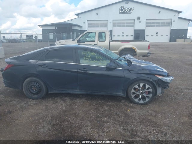 Продажа на аукционе авто 2022 Hyundai Elantra Ultimate Ivt With Tech Package, vin: KMHLN4AG1NU250652, номер лота: 12675495