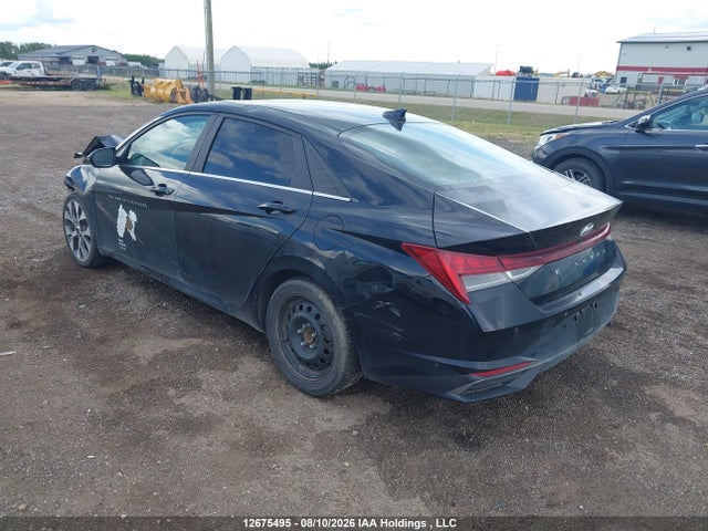Продажа на аукционе авто 2022 Hyundai Elantra Ultimate Ivt With Tech Package, vin: KMHLN4AG1NU250652, номер лота: 12675495