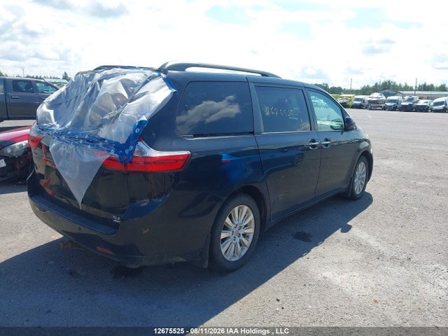 12675525 :رقم المزاد ، 5TDDK3DC9FS104834 vin ، 2015 Toyota Sienna Xle/limited مزاد بيع