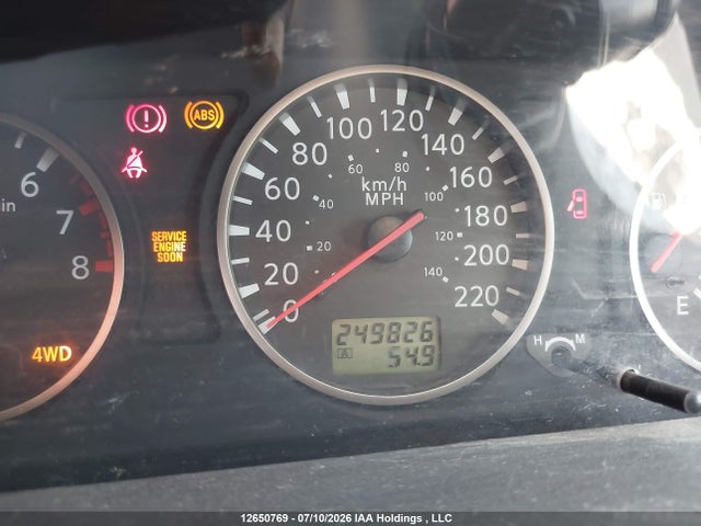 12650769 :رقم المزاد ، JN8BT08V65W109233 vin ، 2005 Nissan X-trail Le/se/xe مزاد بيع