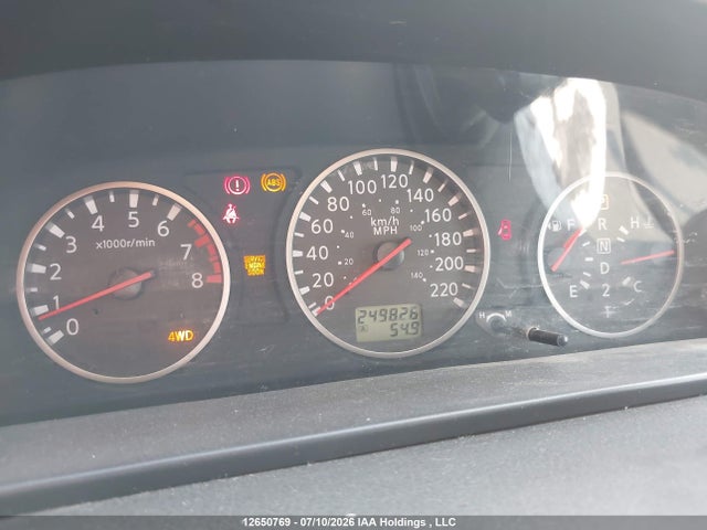 12650769 :رقم المزاد ، JN8BT08V65W109233 vin ، 2005 Nissan X-trail Le/se/xe مزاد بيع