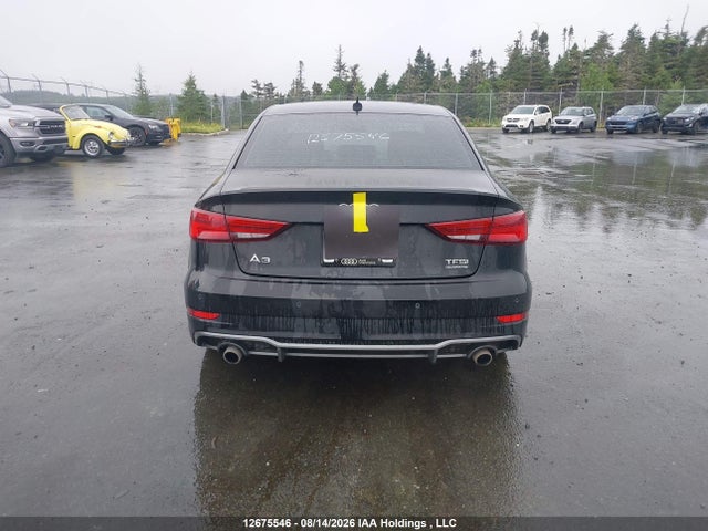 12675546 :رقم المزاد ، WAUK8GFF7J1052420 vin ، 2018 Audi A3 2.0t Technik مزاد بيع