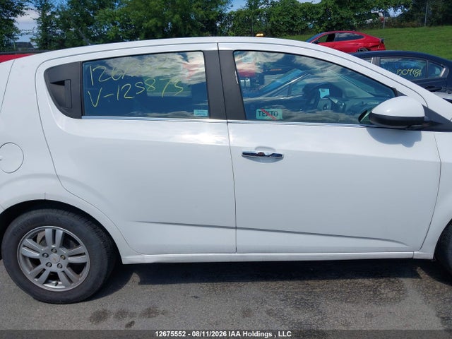 2012 Chevrolet Sonic Lt მანქანა იყიდება აუქციონზე, vin: 1G1JC6EH9C4125873, აუქციონის ნომერი: 12675552