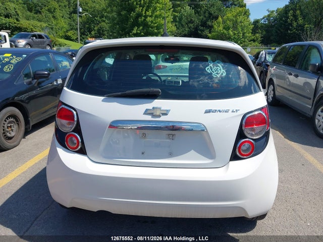 2012 Chevrolet Sonic Lt მანქანა იყიდება აუქციონზე, vin: 1G1JC6EH9C4125873, აუქციონის ნომერი: 12675552
