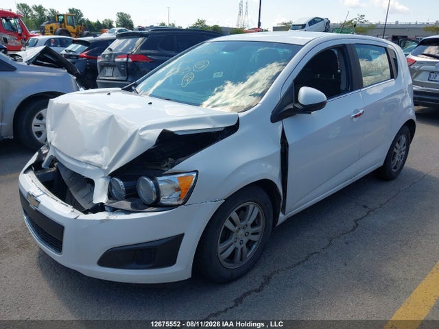 2012 Chevrolet Sonic Lt მანქანა იყიდება აუქციონზე, vin: 1G1JC6EH9C4125873, აუქციონის ნომერი: 12675552