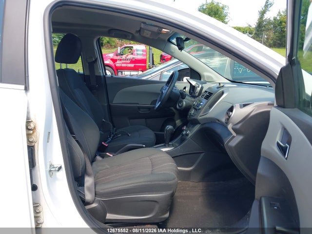2012 Chevrolet Sonic Lt მანქანა იყიდება აუქციონზე, vin: 1G1JC6EH9C4125873, აუქციონის ნომერი: 12675552