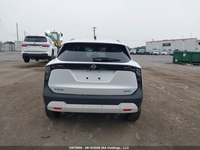 Продаж на аукціоні авто 2026 Nissan Kicks Sv Awd Cvt, vin: 3N8AP6CBXTL381223, номер лоту: 12675558