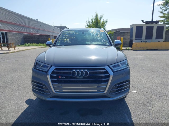 12675570 :رقم المزاد ، WA1A4AFY6J2155227 vin ، 2018 Audi Sq5 3.0t Progressiv مزاد بيع