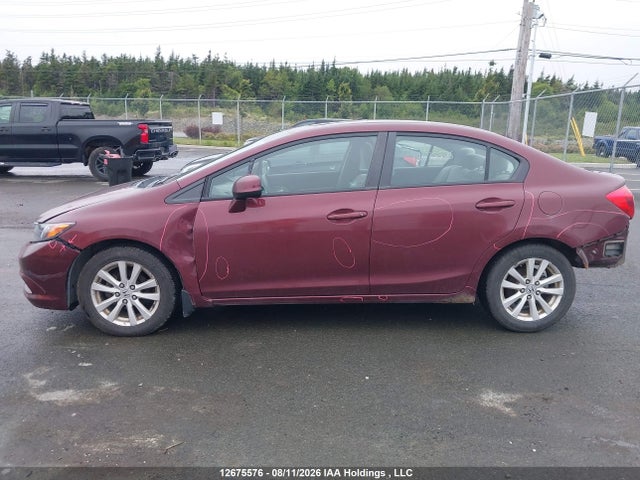 12675576 :رقم المزاد ، 2HGFB2F55CH049182 vin ، 2012 Honda Civic Ex مزاد بيع
