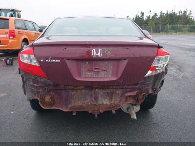 12675576 :رقم المزاد ، 2HGFB2F55CH049182 vin ، 2012 Honda Civic Ex مزاد بيع