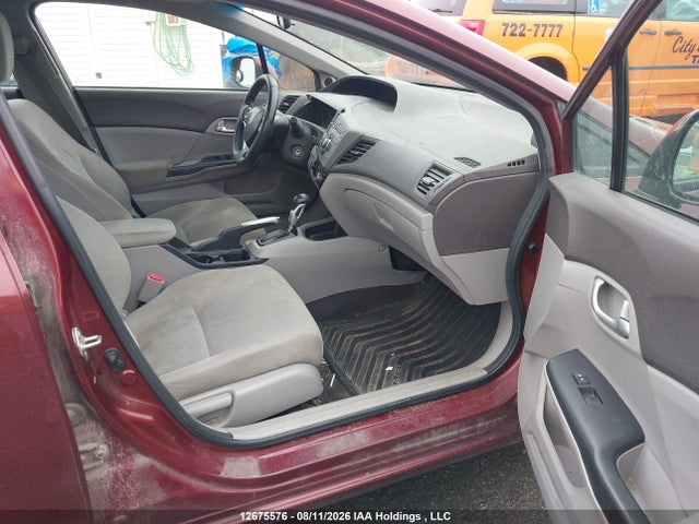 12675576 :رقم المزاد ، 2HGFB2F55CH049182 vin ، 2012 Honda Civic Ex مزاد بيع