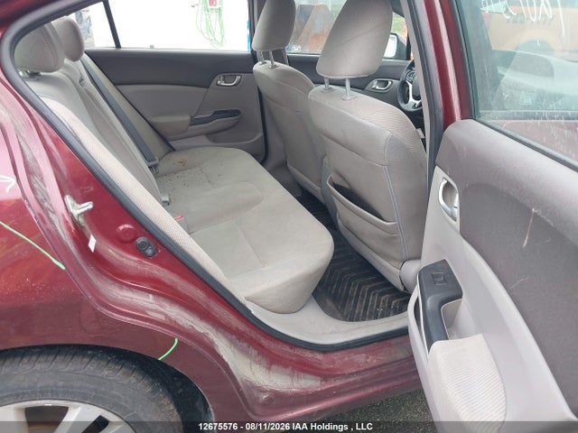 12675576 :رقم المزاد ، 2HGFB2F55CH049182 vin ، 2012 Honda Civic Ex مزاد بيع