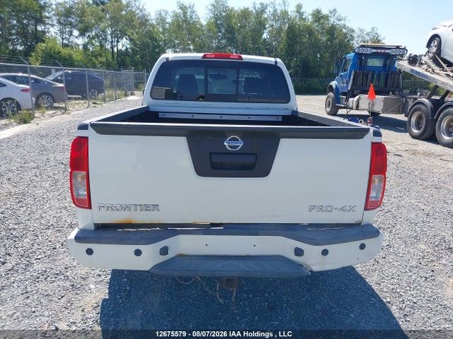 12675579 :رقم المزاد ، 1N6AD0CWXFN758543 vin ، 2015 Nissan Frontier Pro-4x/sv مزاد بيع