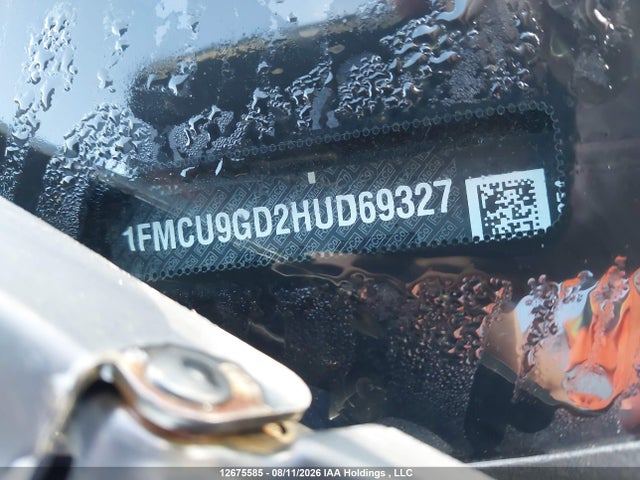Ford ESCAPE SE 2017 1FMCU9GD2HUD69327 Image 9