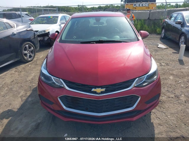 Продажа на аукционе авто 2017 Chevrolet Cruze Lt Auto, vin: 3G1BE5SM9HS572205, номер лота: 12653967