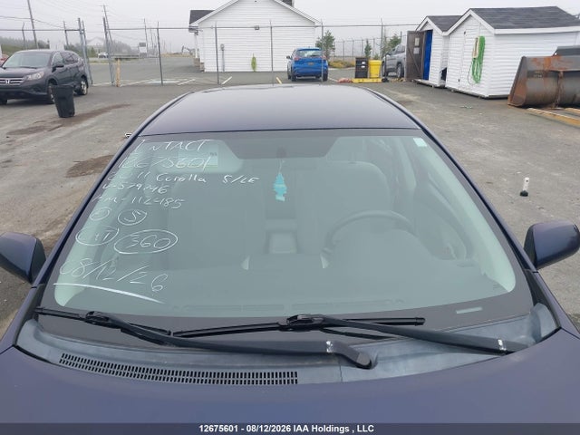 12675601 :رقم المزاد ، 2T1BU4EE9BC579796 vin ، 2011 Toyota Corolla S/le مزاد بيع