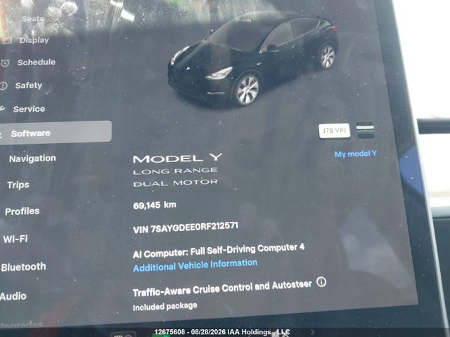 Tesla Model Y 2024 7SAYGDEE0RF212571 Image 16