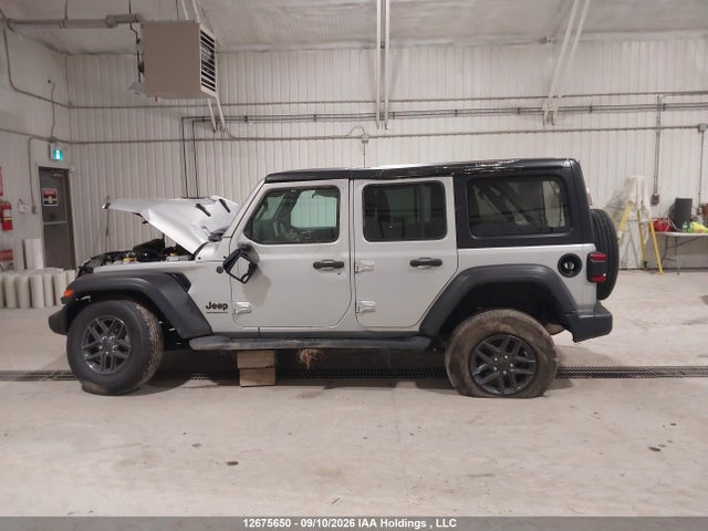 2024 Jeep Wrangler Sport მანქანა იყიდება აუქციონზე, vin: 1C4PJXDN7RW123010, აუქციონის ნომერი: 12675650