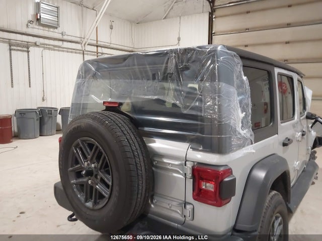 2024 Jeep Wrangler Sport მანქანა იყიდება აუქციონზე, vin: 1C4PJXDN7RW123010, აუქციონის ნომერი: 12675650