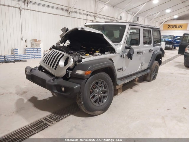 2024 Jeep Wrangler Sport მანქანა იყიდება აუქციონზე, vin: 1C4PJXDN7RW123010, აუქციონის ნომერი: 12675650