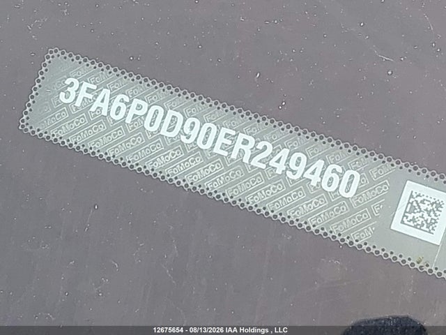 Продаж на аукціоні авто 2014 Ford Fusion Titanium, vin: 3FA6P0D90ER249460, номер лоту: 12675654