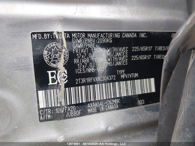 Toyota Rav4 Xle 2022 2T3R1RFVXNC304372 Image 18