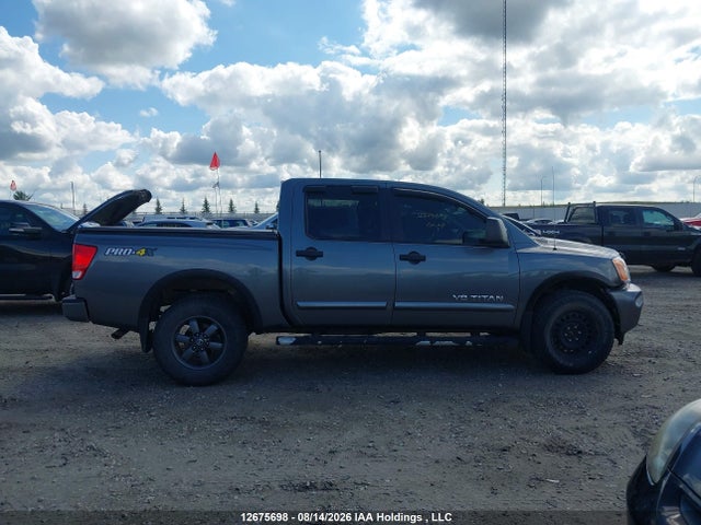12675698 :رقم المزاد ، 1N6AA0EC0FN508109 vin ، 2015 Nissan Titan مزاد بيع