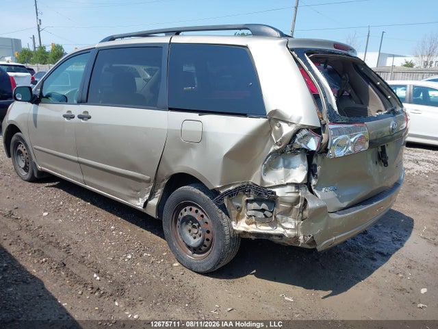 2008 Toyota Sienna Ce მანქანა იყიდება აუქციონზე, vin: 5TDZK29C18S139007, აუქციონის ნომერი: 12675711