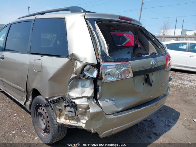 2008 Toyota Sienna Ce მანქანა იყიდება აუქციონზე, vin: 5TDZK29C18S139007, აუქციონის ნომერი: 12675711
