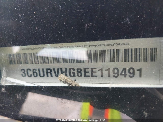 Aukcja sprzedaży 2014 Ram Promaster 3500 3500 High, vin: 3C6URVHG8EE119491, numer aukcji: 12675741
