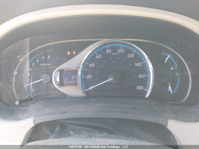 12675745 :رقم المزاد ، 5TDDK3DC8ES083781 vin ، 2014 Toyota Sienna Xle 7 Passenger مزاد بيع
