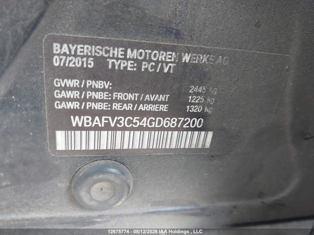 WBAFV3C54GD687200 BMW 535d Xdrive