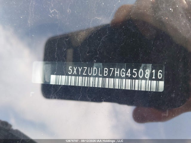 5XYZUDLB7HG450816 Hyundai Santa Fe Sport 2.4 Se