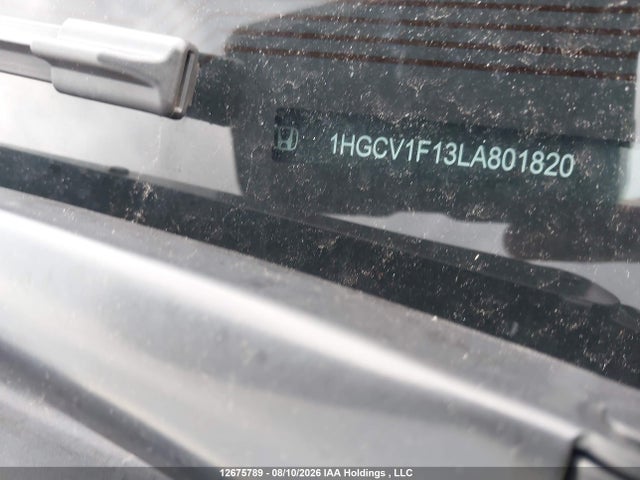 Продажа на аукционе авто 2020 Honda Accord, vin: 1HGCV1F13LA801820, номер лота: 12675789