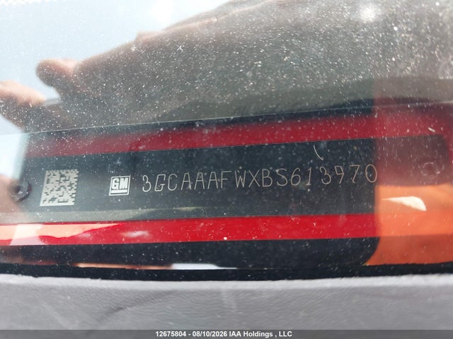 12675804 :رقم المزاد ، 3GCAAAFWXBS613970 vin ، 2011 Chevrolet Hhr Panel Ls مزاد بيع
