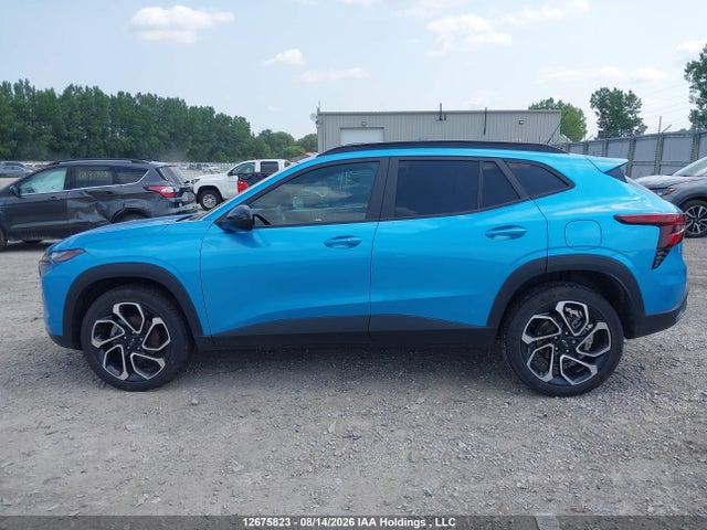 12675823 :رقم المزاد ، KL77LJE22SC158392 vin ، 2025 Chevrolet Trax 2rs Fwd مزاد بيع