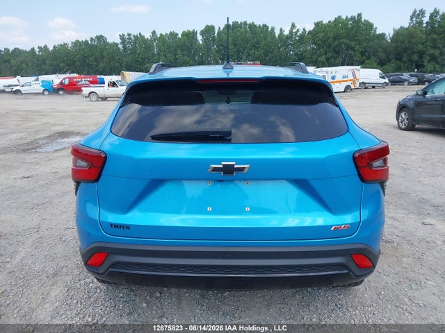 12675823 :رقم المزاد ، KL77LJE22SC158392 vin ، 2025 Chevrolet Trax 2rs Fwd مزاد بيع