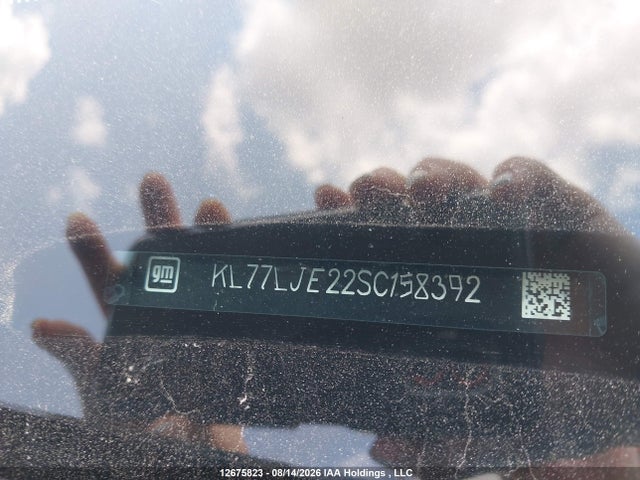 12675823 :رقم المزاد ، KL77LJE22SC158392 vin ، 2025 Chevrolet Trax 2rs Fwd مزاد بيع