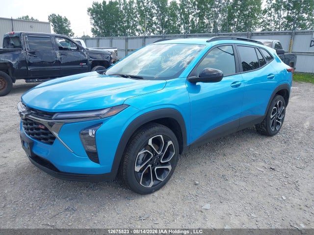 12675823 :رقم المزاد ، KL77LJE22SC158392 vin ، 2025 Chevrolet Trax 2rs Fwd مزاد بيع