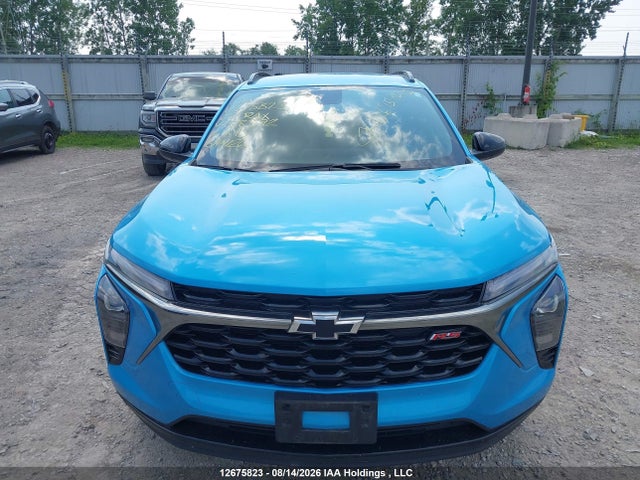 12675823 :رقم المزاد ، KL77LJE22SC158392 vin ، 2025 Chevrolet Trax 2rs Fwd مزاد بيع